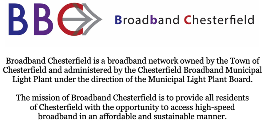 Broadband Chesterfield Mission Statement