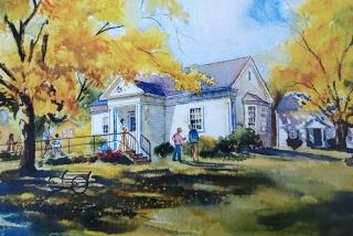Chesterfield Library Painting
