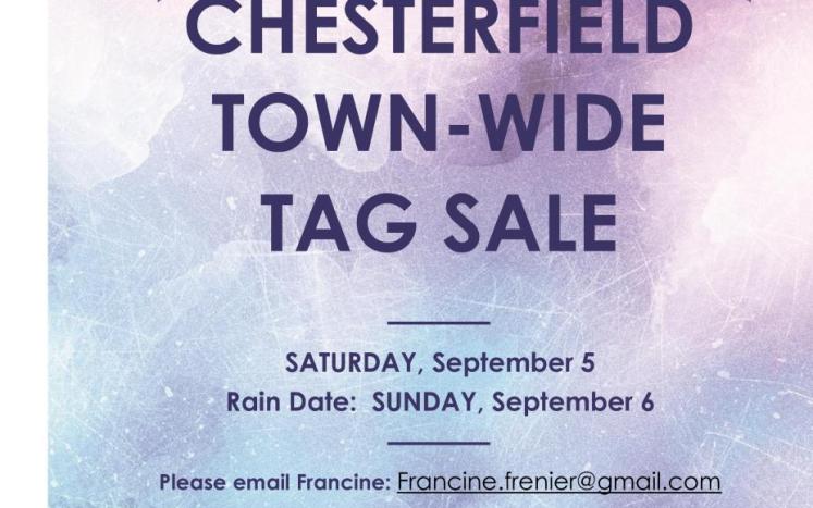 tag sale flyer